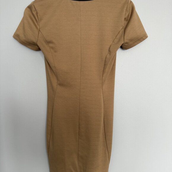 RD Style - Brown V-Neck Dress - Picture 2 of 2